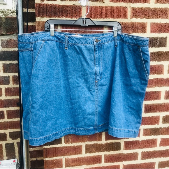 Woman Within Denim Skirt NWOT - Picture 4 of 5